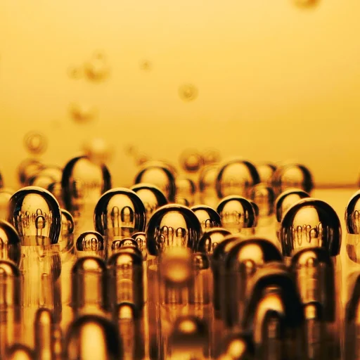 banner de bombillas amarillo